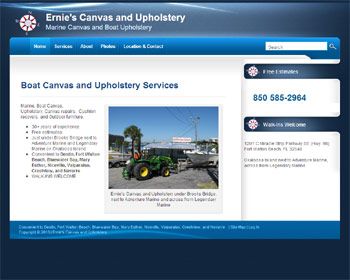 erniescanvasandupholstery.com