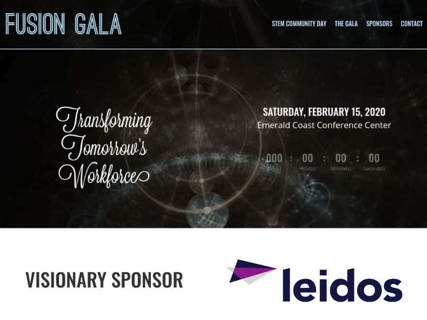 fusiongala850.org website example