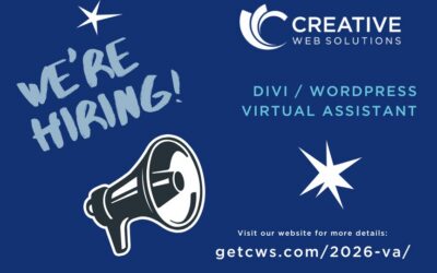 We’re Hiring a WordPress/Divi VA